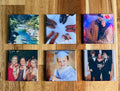 Custom Photo Magnets  2x2 - Set of 6
